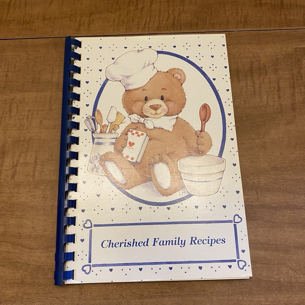 VTG Cherished Family Recipes Cookbook Phi Beta Lambda Regional Community Comb